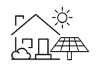 off-grid home icon