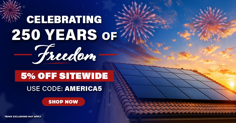 5% Off Sitewide. Use coupon code AMERICA5.
